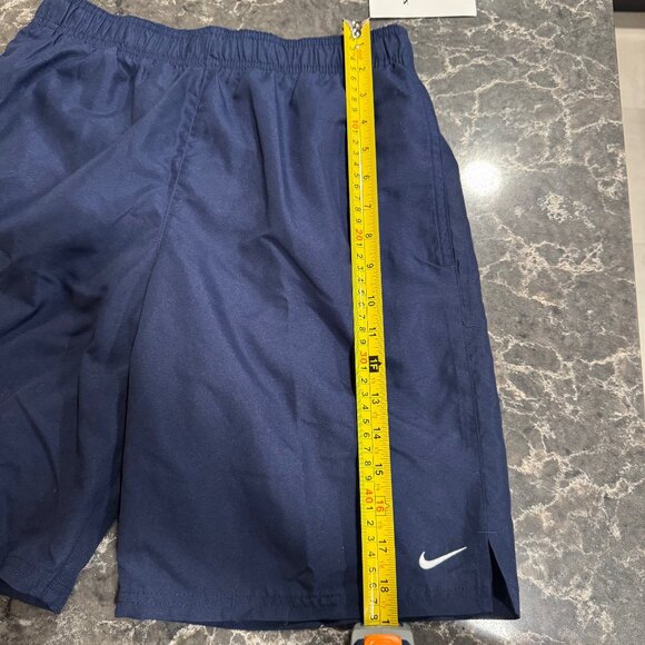 NWT Nike Men's Navy Swim Trunks - Picture 3 of 12